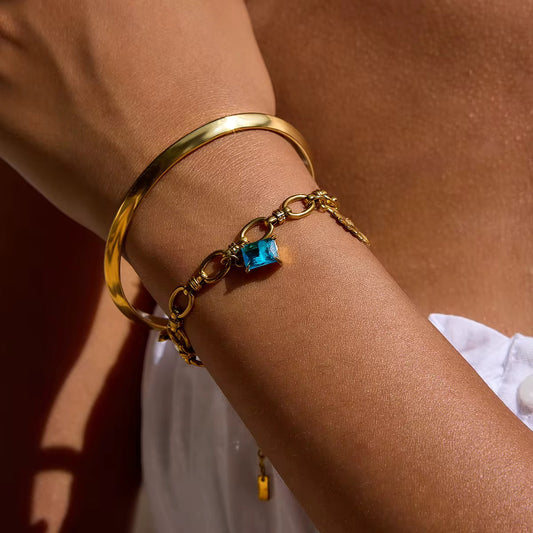 Pulsera Encantos Dorados